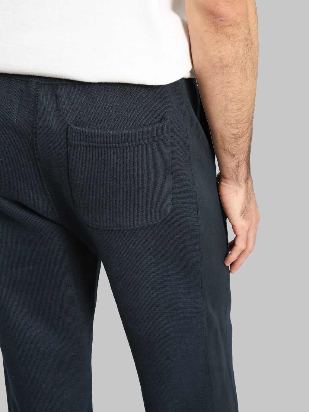 Wonder Looper 876gsm Double Heavyweight French Terry Sweatpants Navy