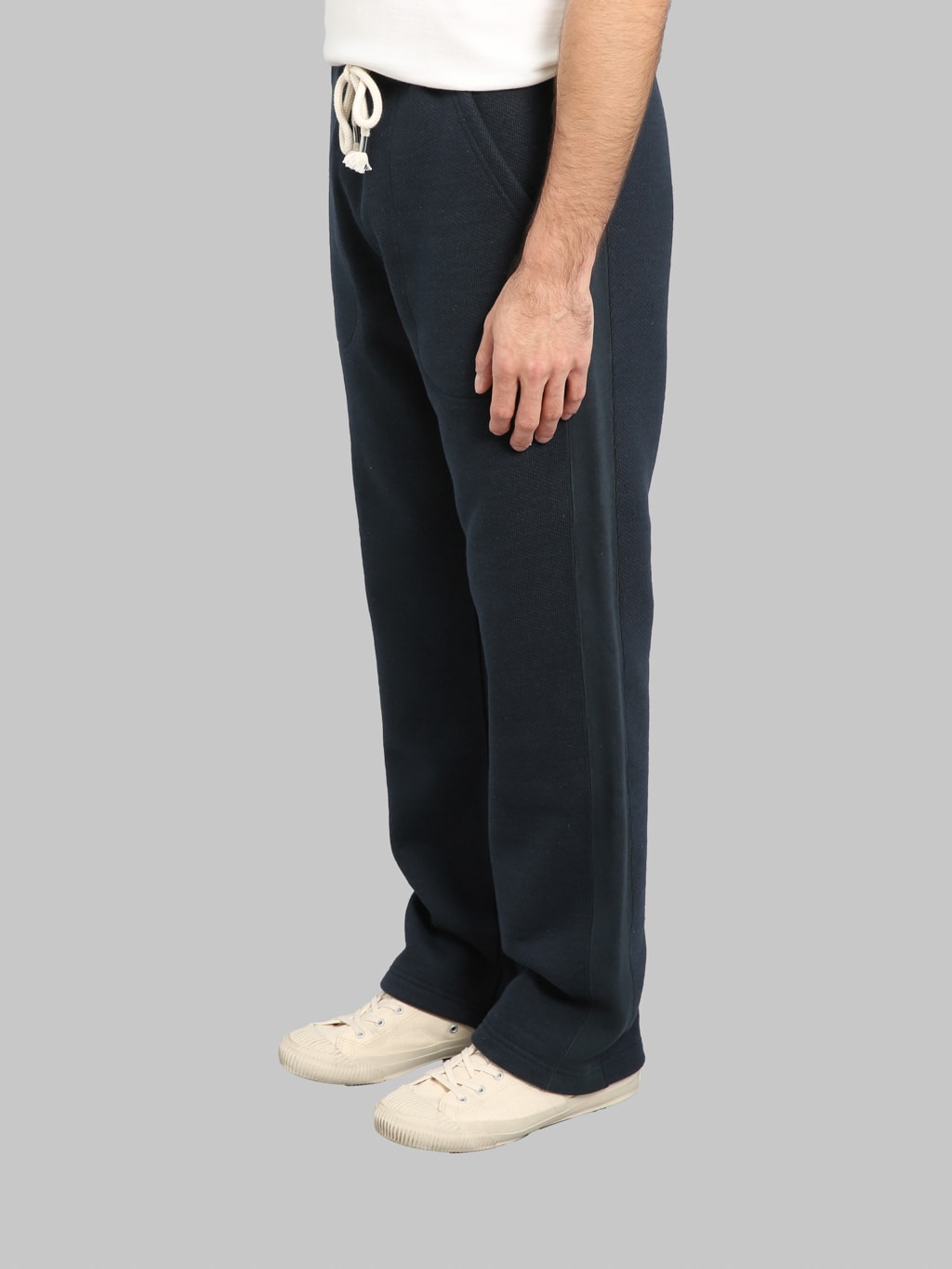 Wonder Looper 876gsm Double Heavyweight French Terry Sweatpants Navy