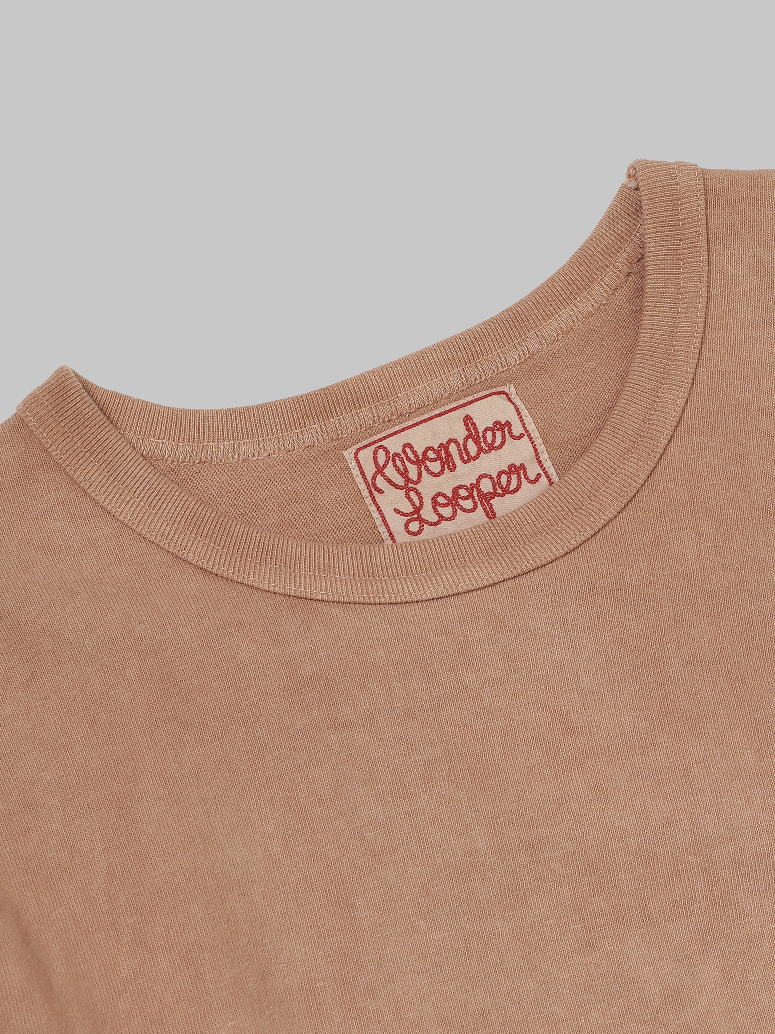 Wonder Looper Amami Hand Dyed ELS Recycled Cotton Slub T-Shirt Sharinbai