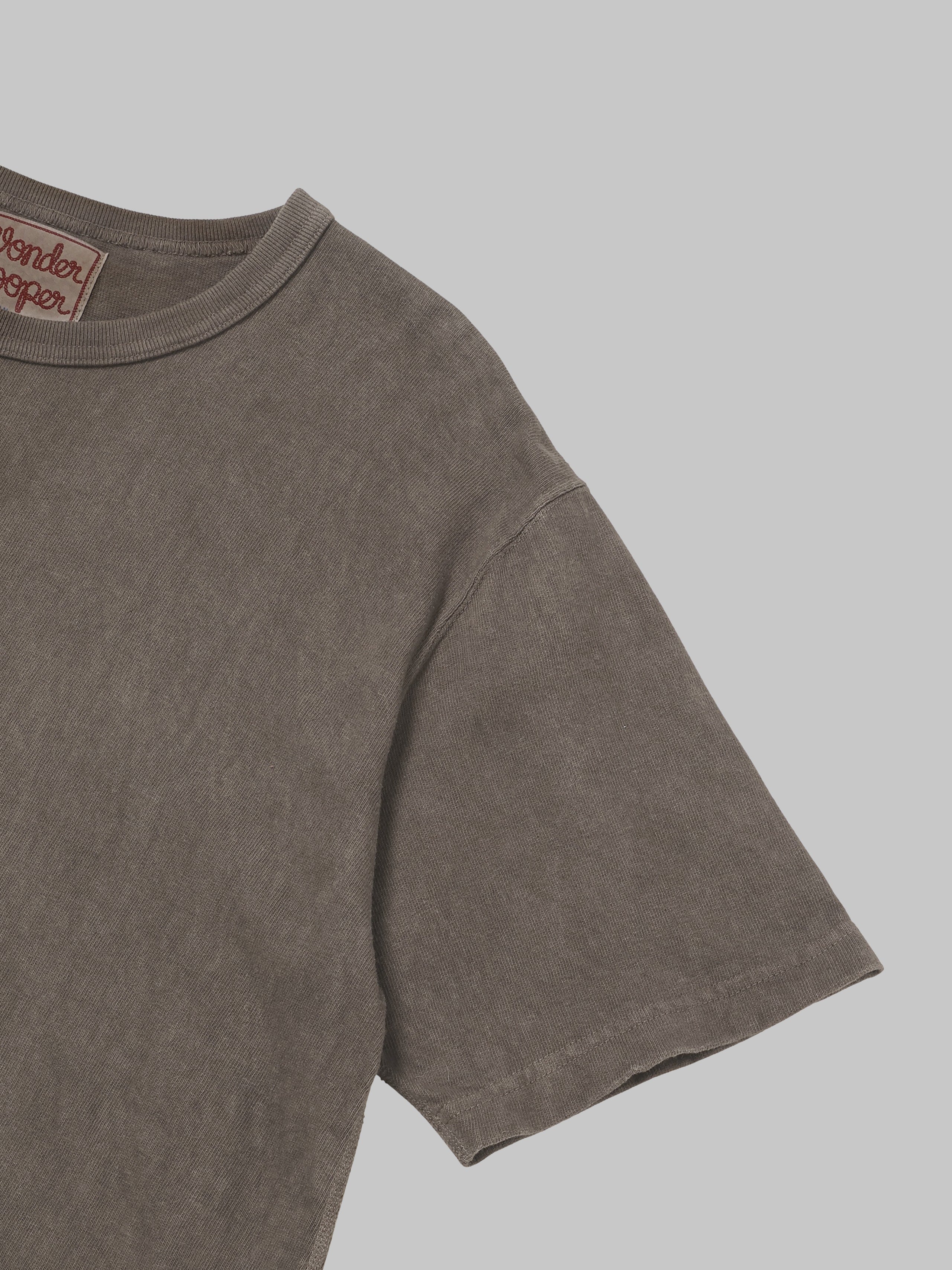 Wonder Looper Amami Hand Dyed ELS Recycled Cotton Slub T-Shirt Sharinbai + Doro Max