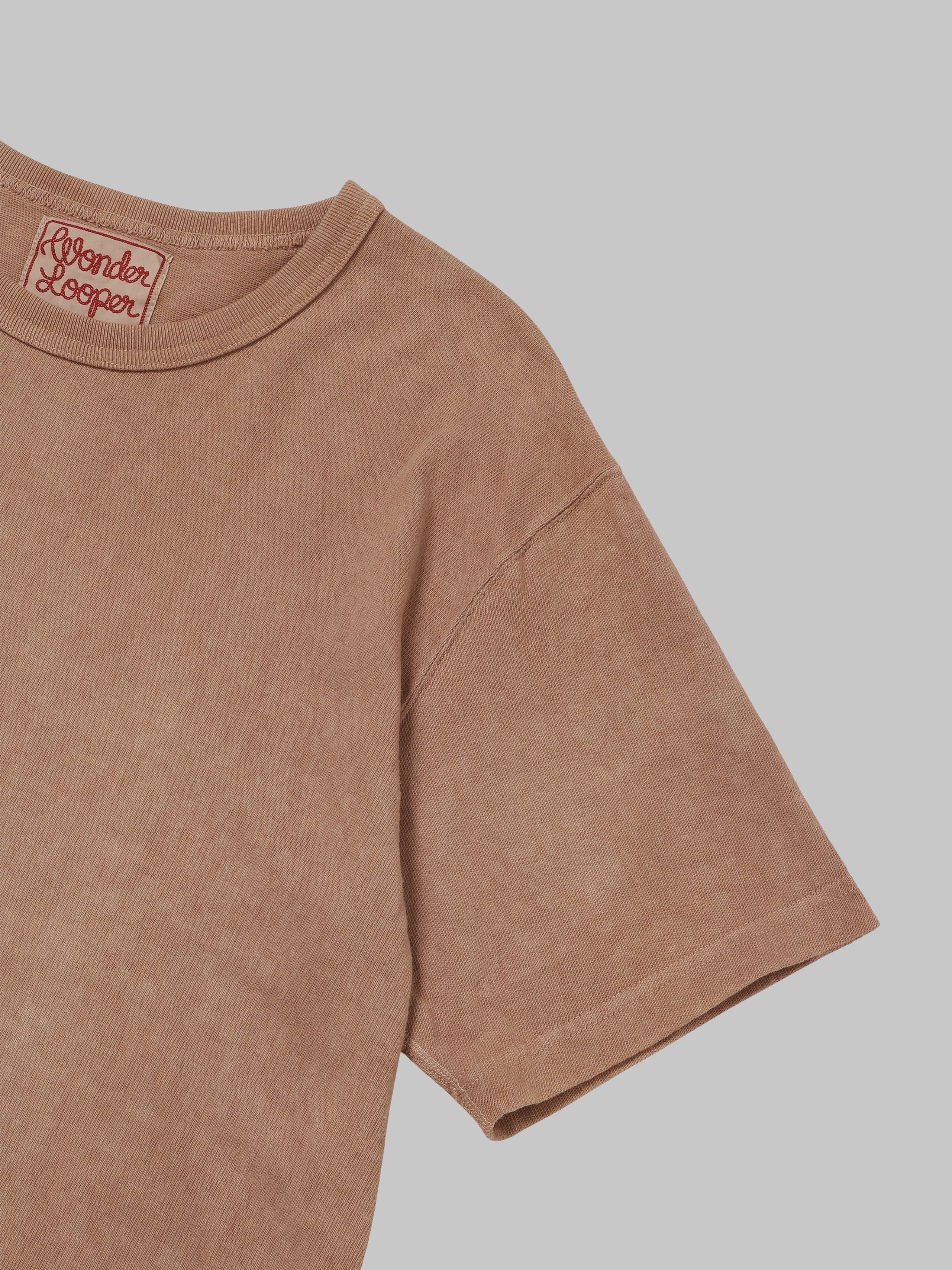 Wonder Looper Amami Hand Dyed ELS Recycled Cotton Slub T-Shirt Sharinbai