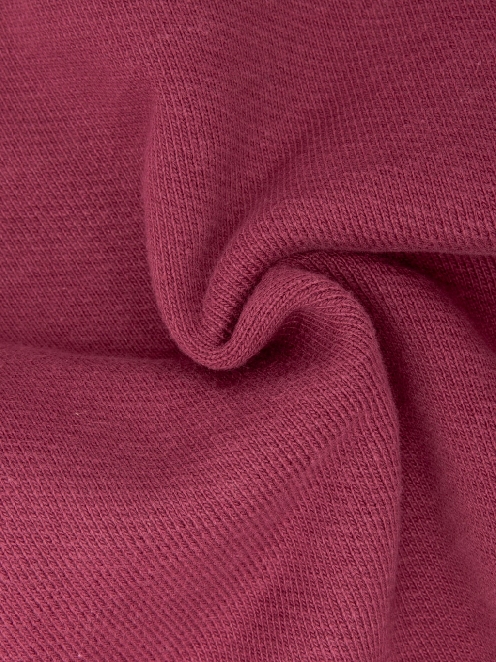 Wonder Looper Pullover Crewneck 876gsm Double Heavyweight French Terry Burgundy