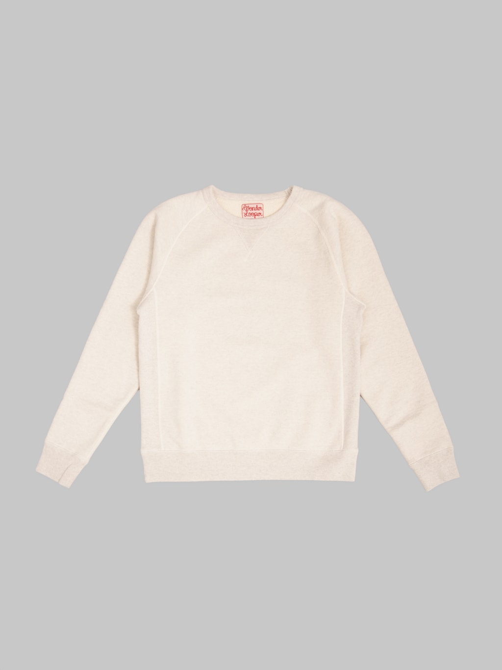 Wonder Looper Pullover Crewneck 876gsm Double Heavyweight French Terry Oatmeal