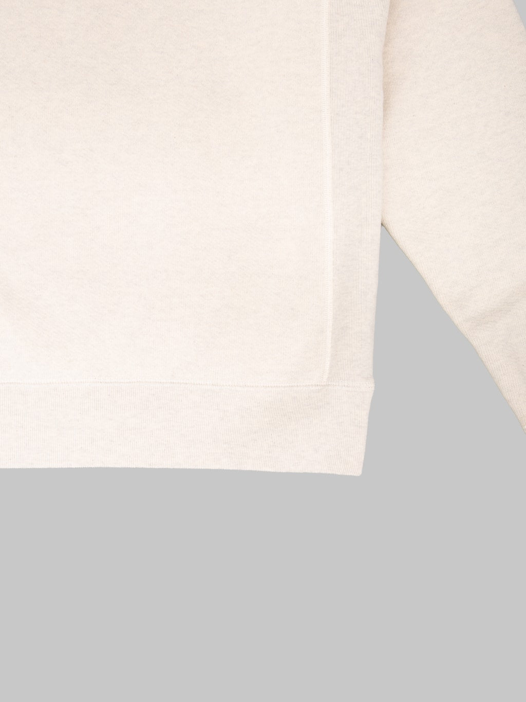 Wonder Looper Pullover Crewneck 876gsm Double Heavyweight French Terry Oatmeal