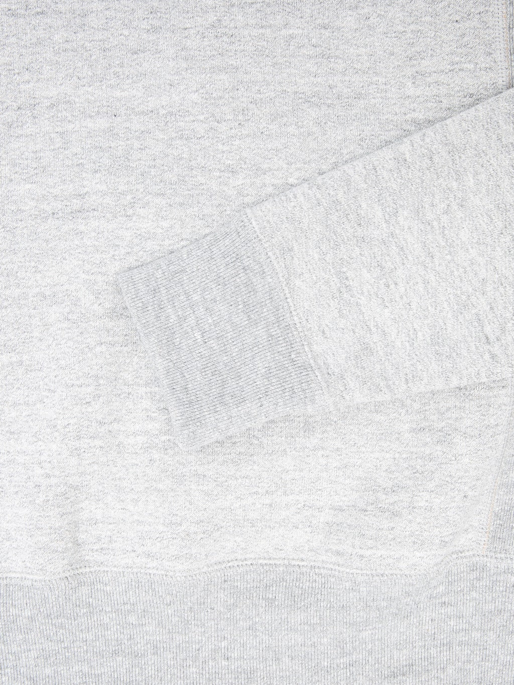 Wonder Looper Pullover Crewneck Fleeced Foxfibre Heather Grey japanese