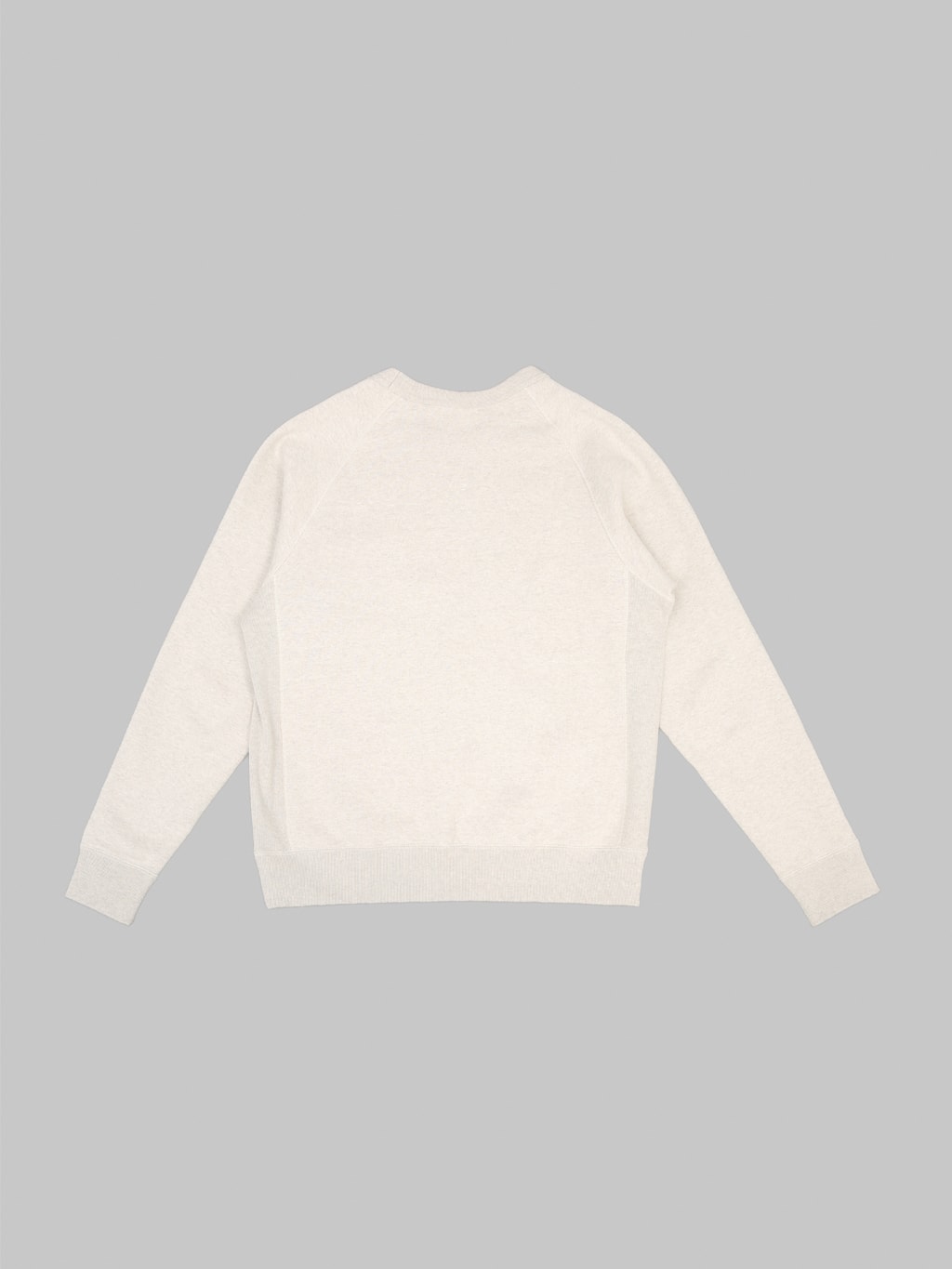 Wonder Looper Pullover Crewneck Fleeced Foxfibre Heather  back
