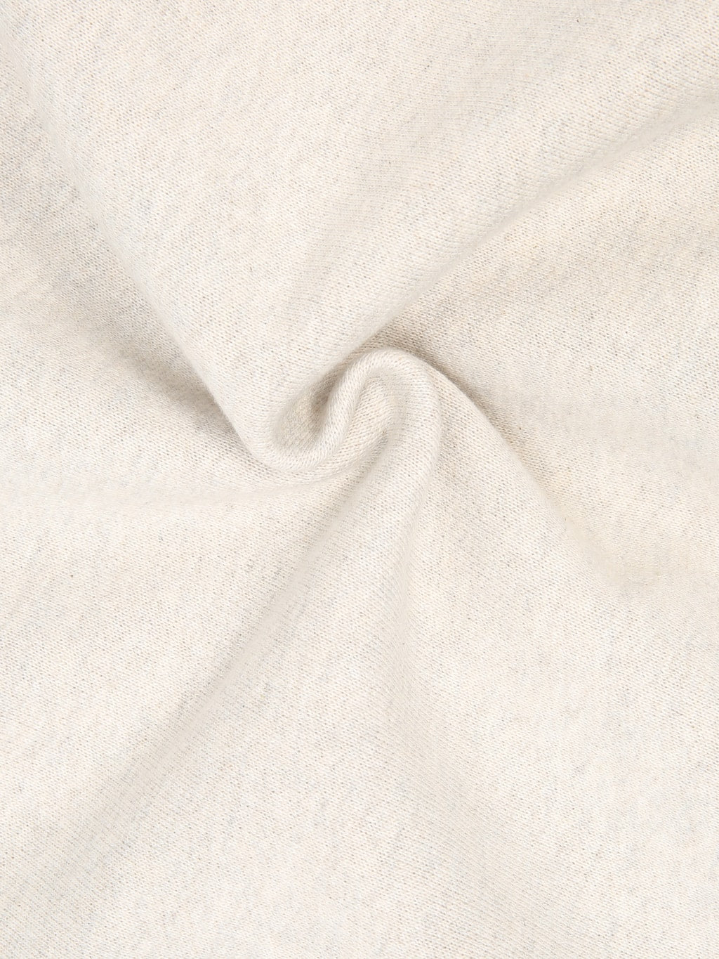 Wonder Looper Pullover Crewneck Fleeced Foxfibre Heather  texture