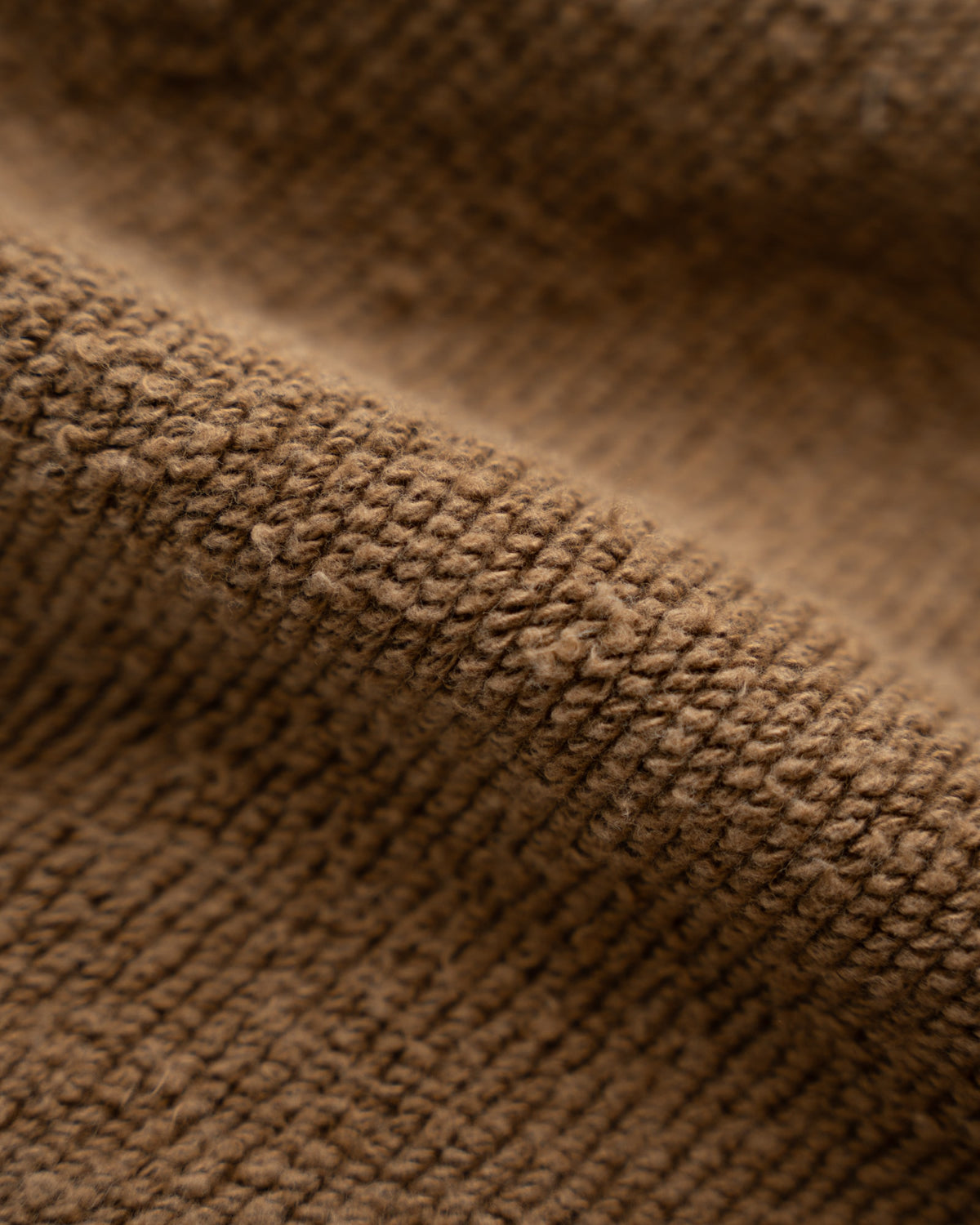 Wonder Looper Zip Hoodie Iron Mordant Foxfibre® Double Heavyweight French Terry Coyote 80