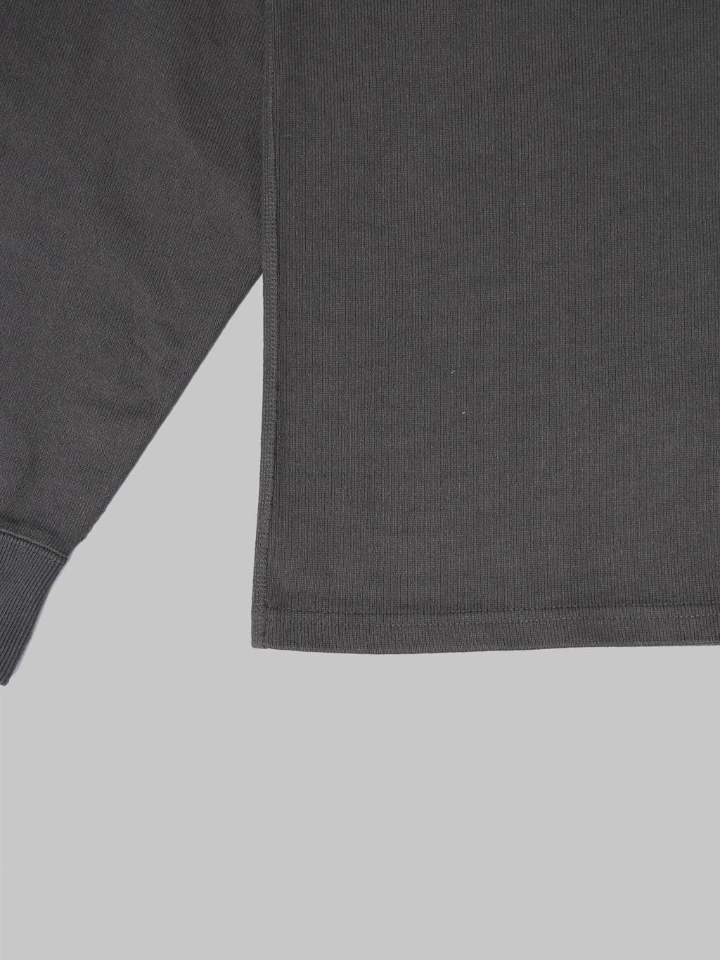 Wonder Looper Double Heavyweight Long Sleeve TShirt Sumi  stitching