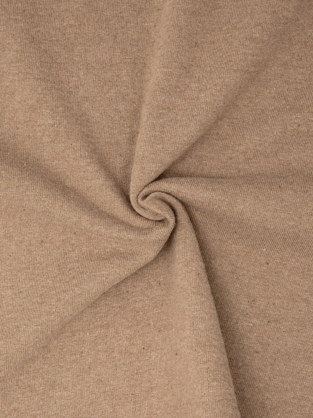 Wonder Looper Iron Mordant Foxfibre Tsuriami Crewneck TShirt Coyote 70 texture