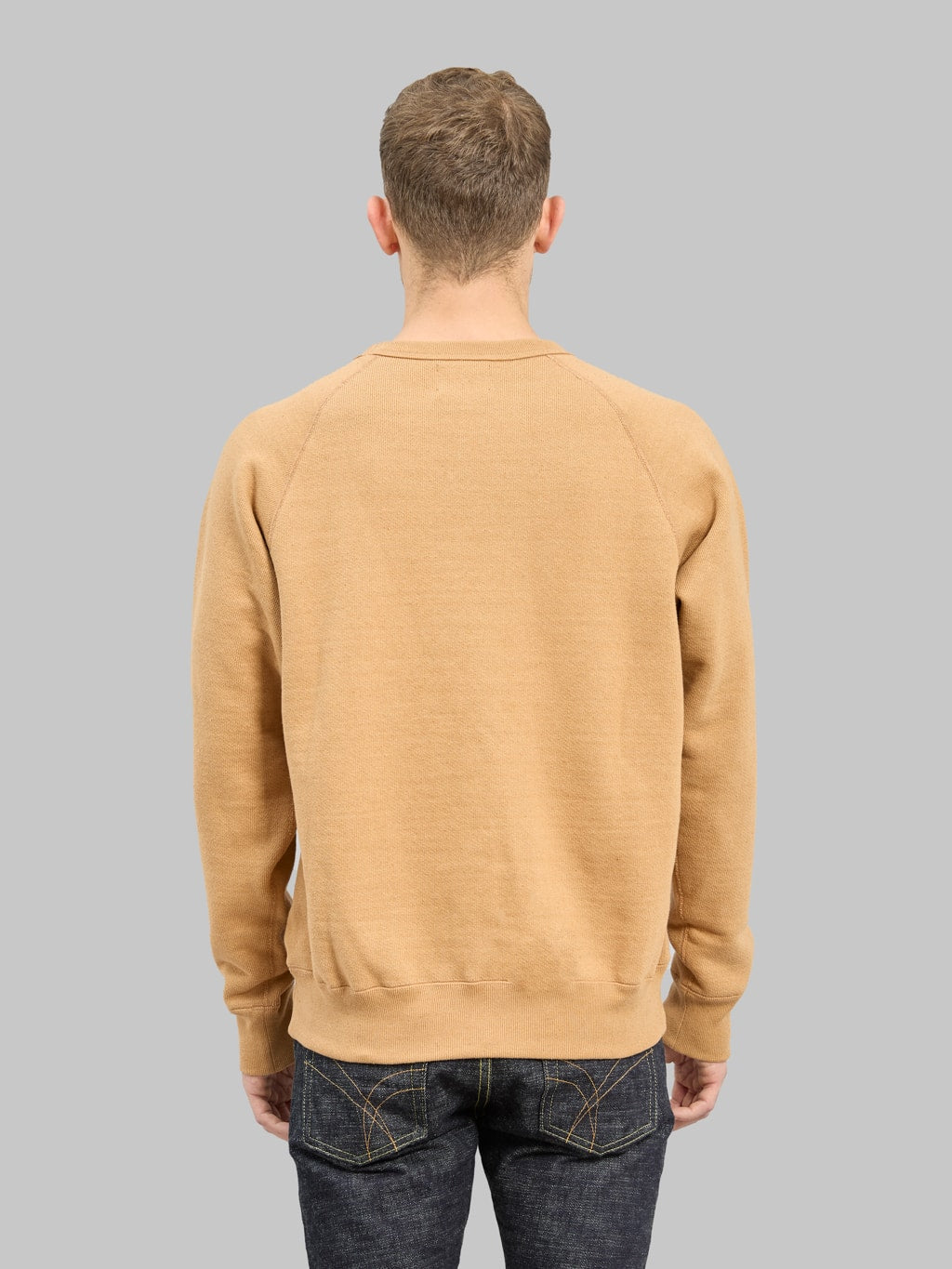 Wonder Looper Pullover Crewneck 825gsm Double Heavyweight French Terry Foxfibre® Coyote 80