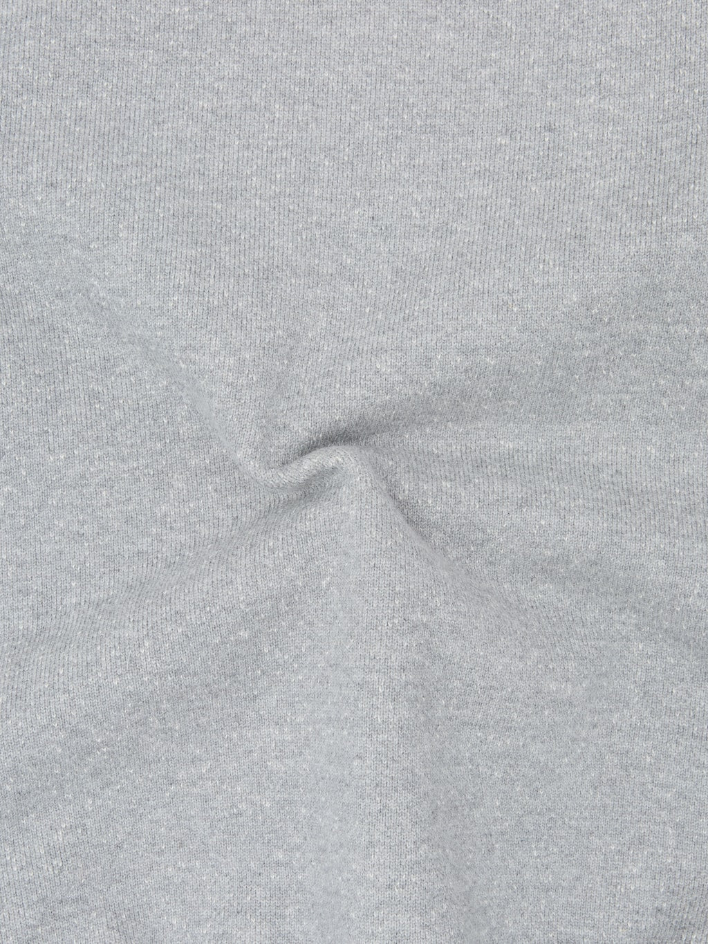 wonder looper pullover crewneck double heavyweight french terry heather grey  texture