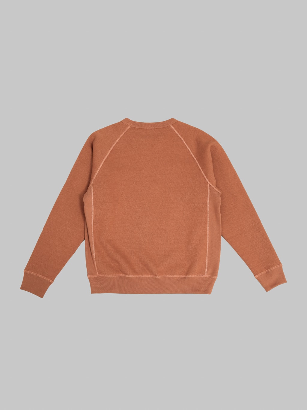 Wonder Looper Pullover Crewneck 876gsm Double Heavyweight French Terry Rust