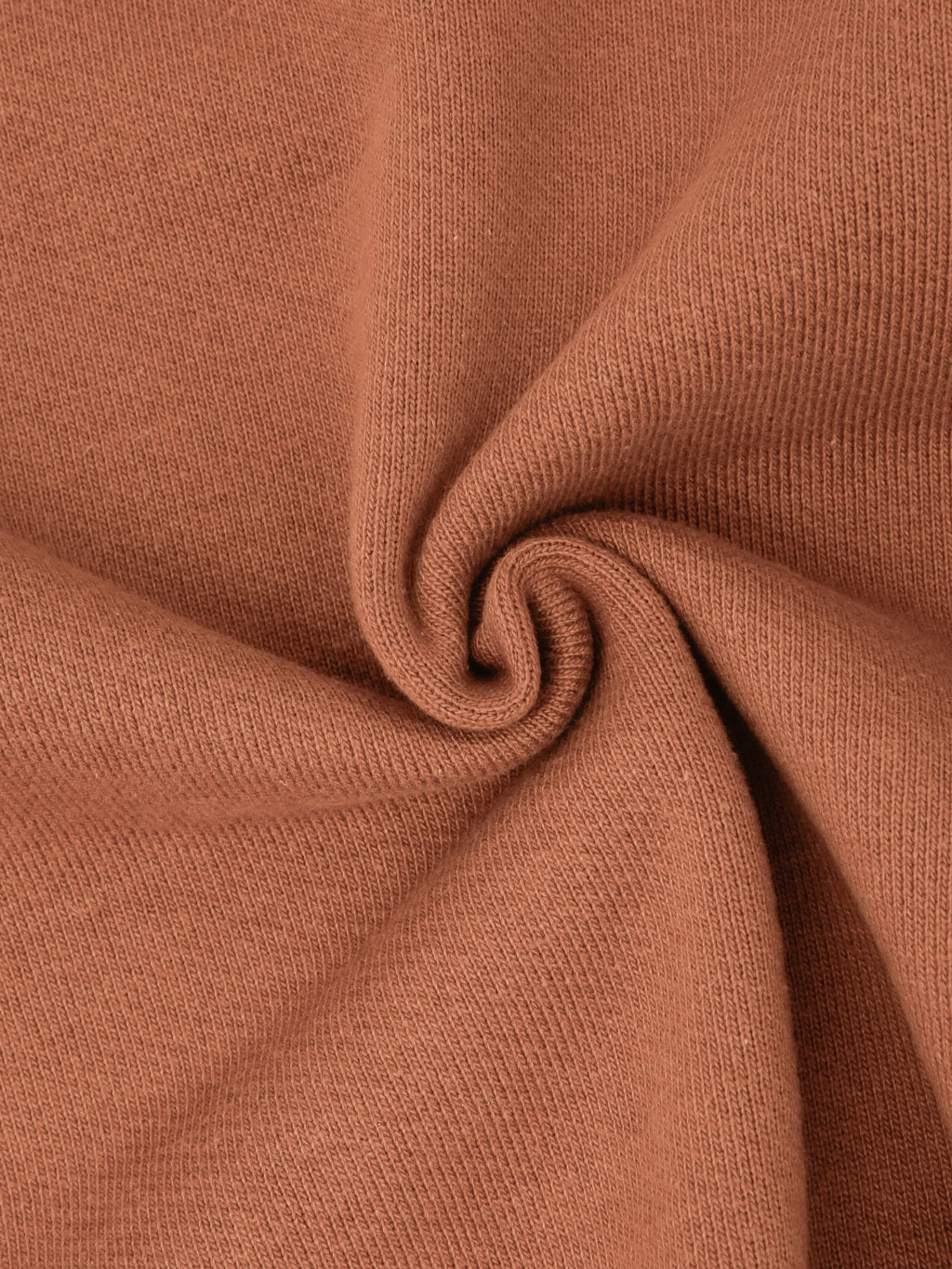 Wonder Looper Pullover Crewneck 876gsm Double Heavyweight French Terry Rust