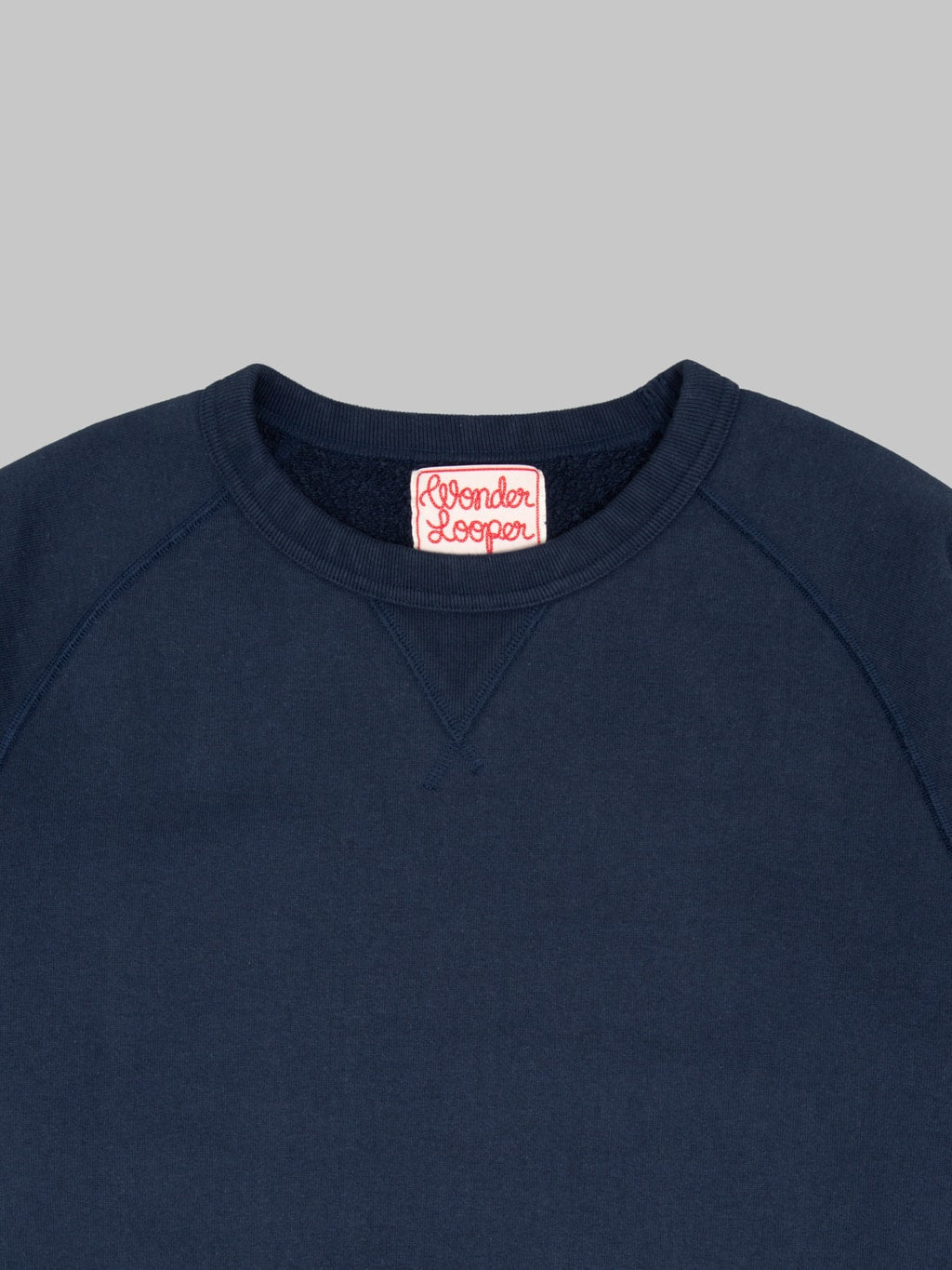 Wonder Looper Pullover Crewneck Super Looper French Terry Navy