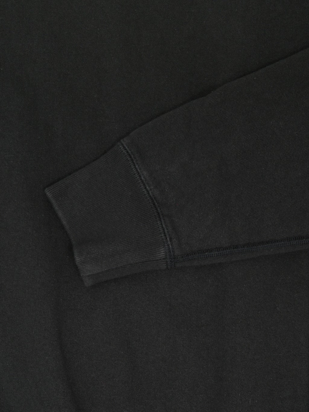 Wonder Looper Pullover Crewneck Super Looper French Terry Sumi Black cuff