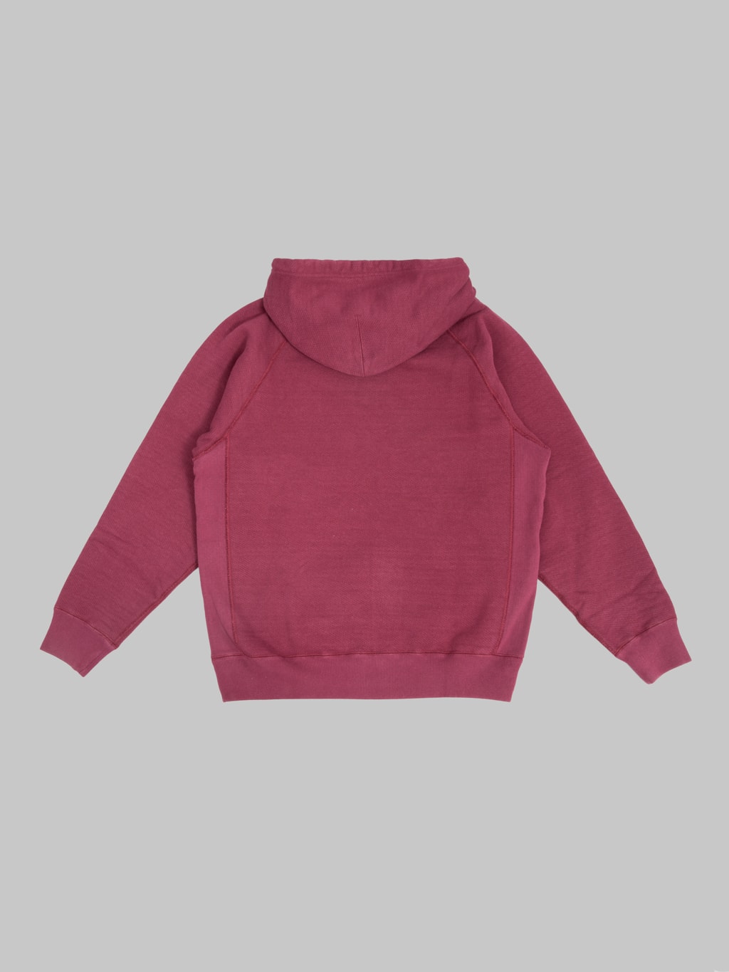 Wonder Looper Pullover Hoodie 876gsm Double Heavyweight French Terry Burgundy