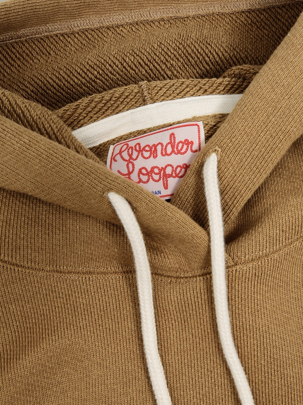 Wonder Looper Pullover Hoodie 876gsm Double Heavyweight French Terry Dune