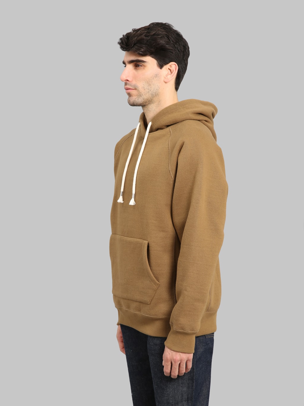 Wonder Looper Pullover Hoodie 876gsm Double Heavyweight French Terry Dune