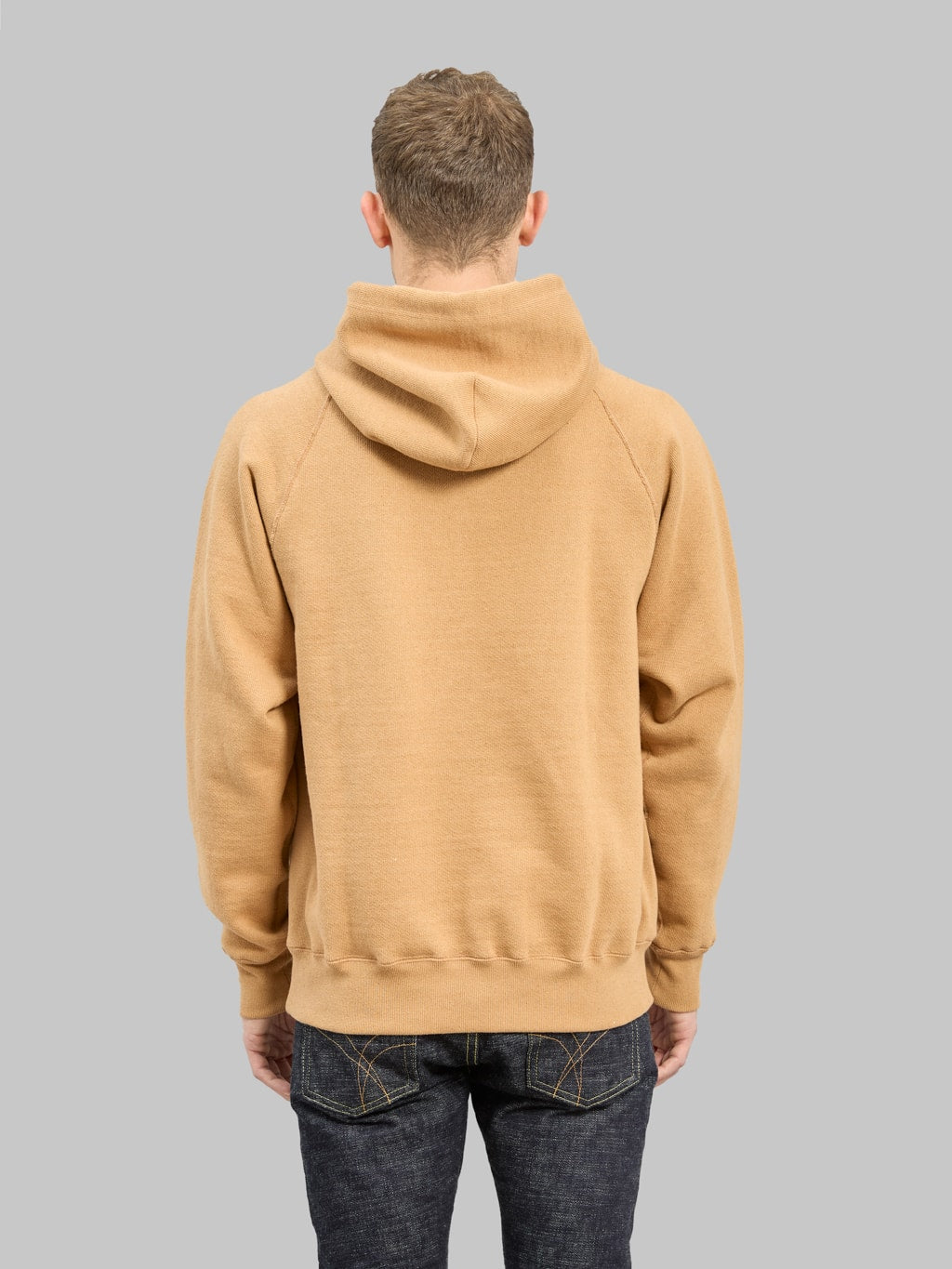 Wonder Looper Pullover Hoodie 825gsm Double Heavyweight French Terry Foxfibre® Coyote 80