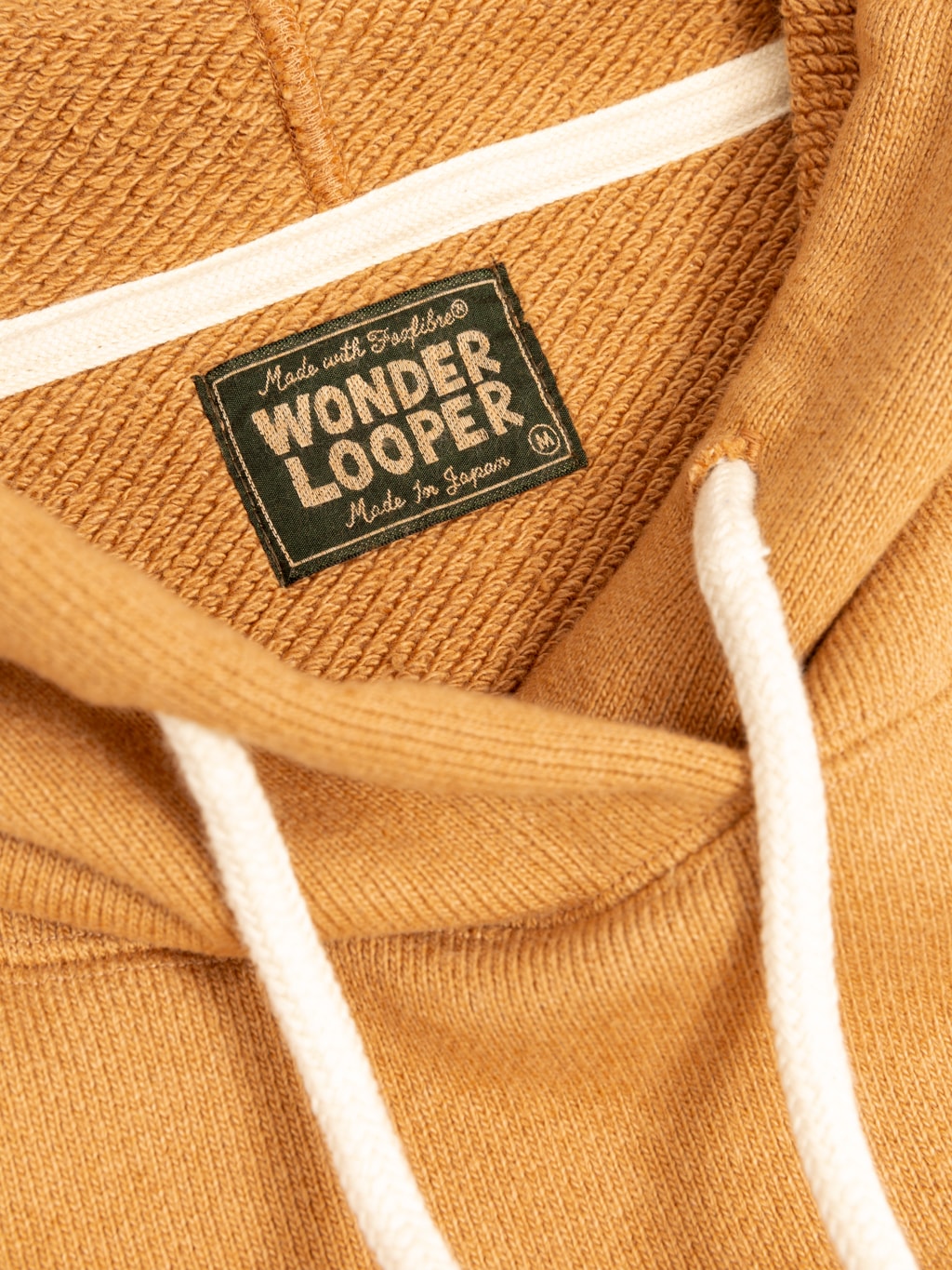 Wonder Looper Pullover Hoodie 825gsm Double Heavyweight French Terry Foxfibre® Coyote 80