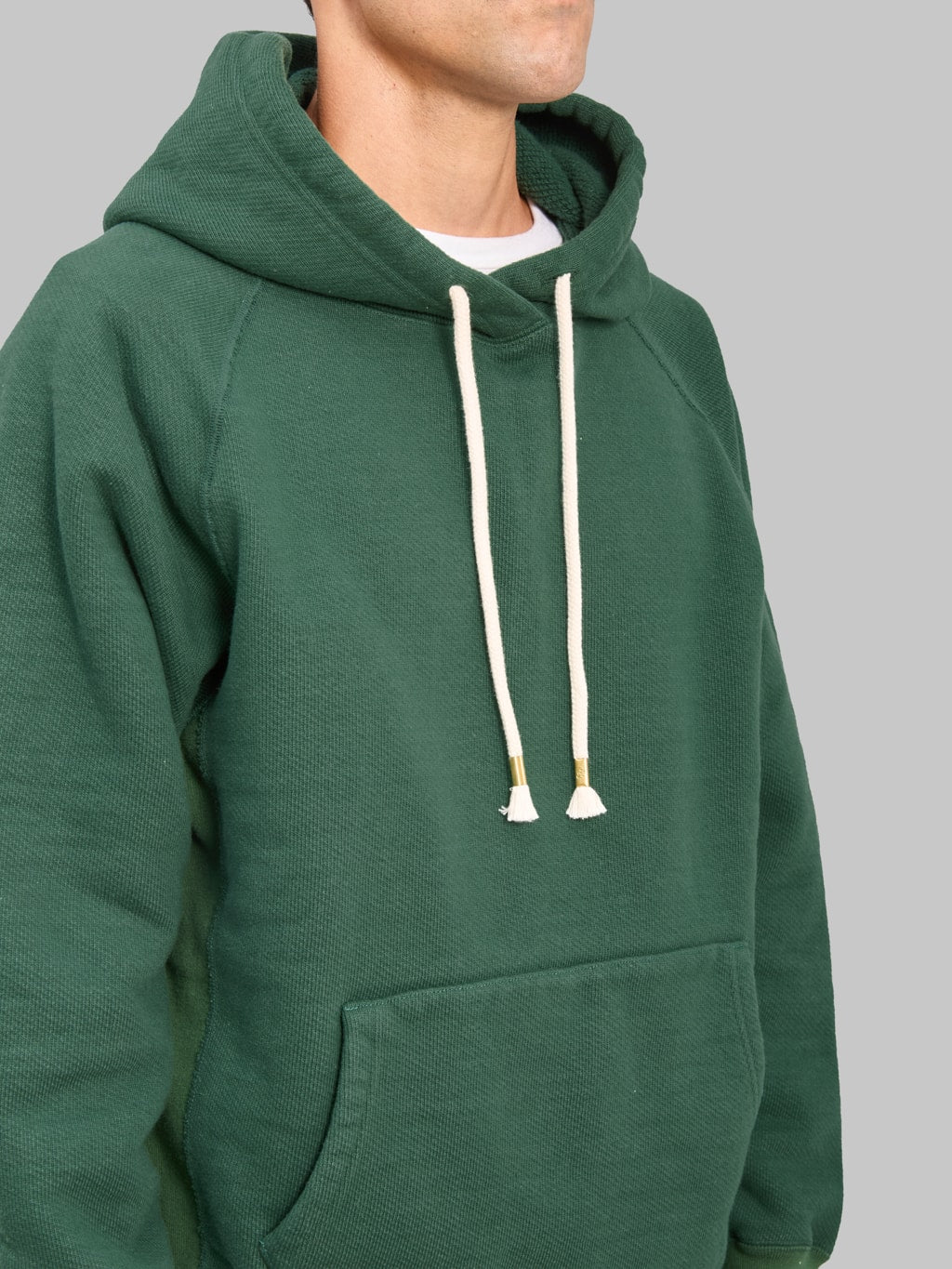 Wonder Looper Pullover Hoodie 876gsm Double Heavyweight French Terry Racing Green