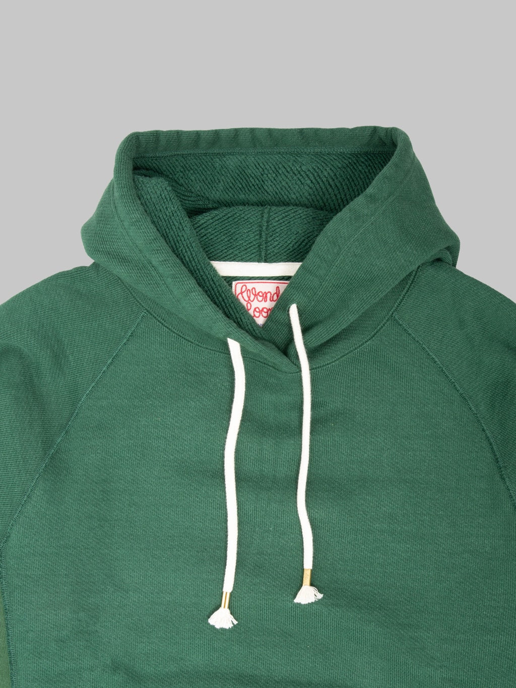 Wonder Looper Pullover Hoodie 876gsm Double Heavyweight French Terry Racing Green