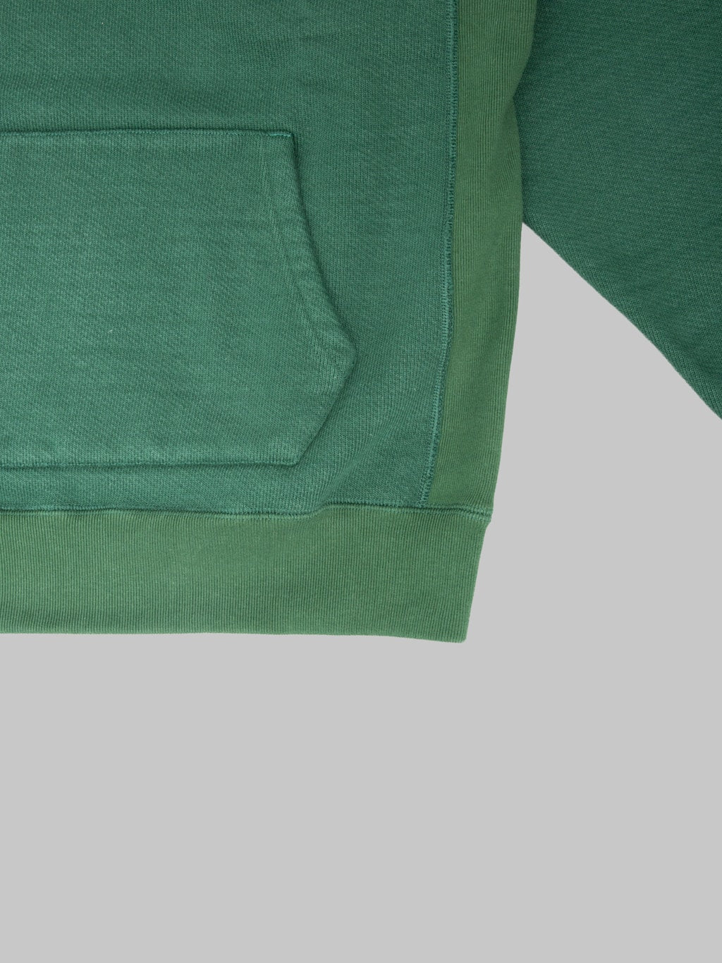 Wonder Looper Pullover Hoodie 876gsm Double Heavyweight French Terry Racing Green
