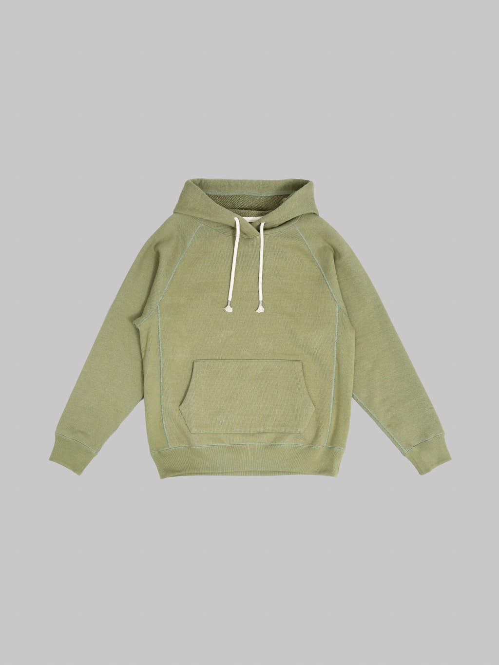 Wonder Looper Pullover Hoodie 876gsm Double Heavyweight French Terry Sage