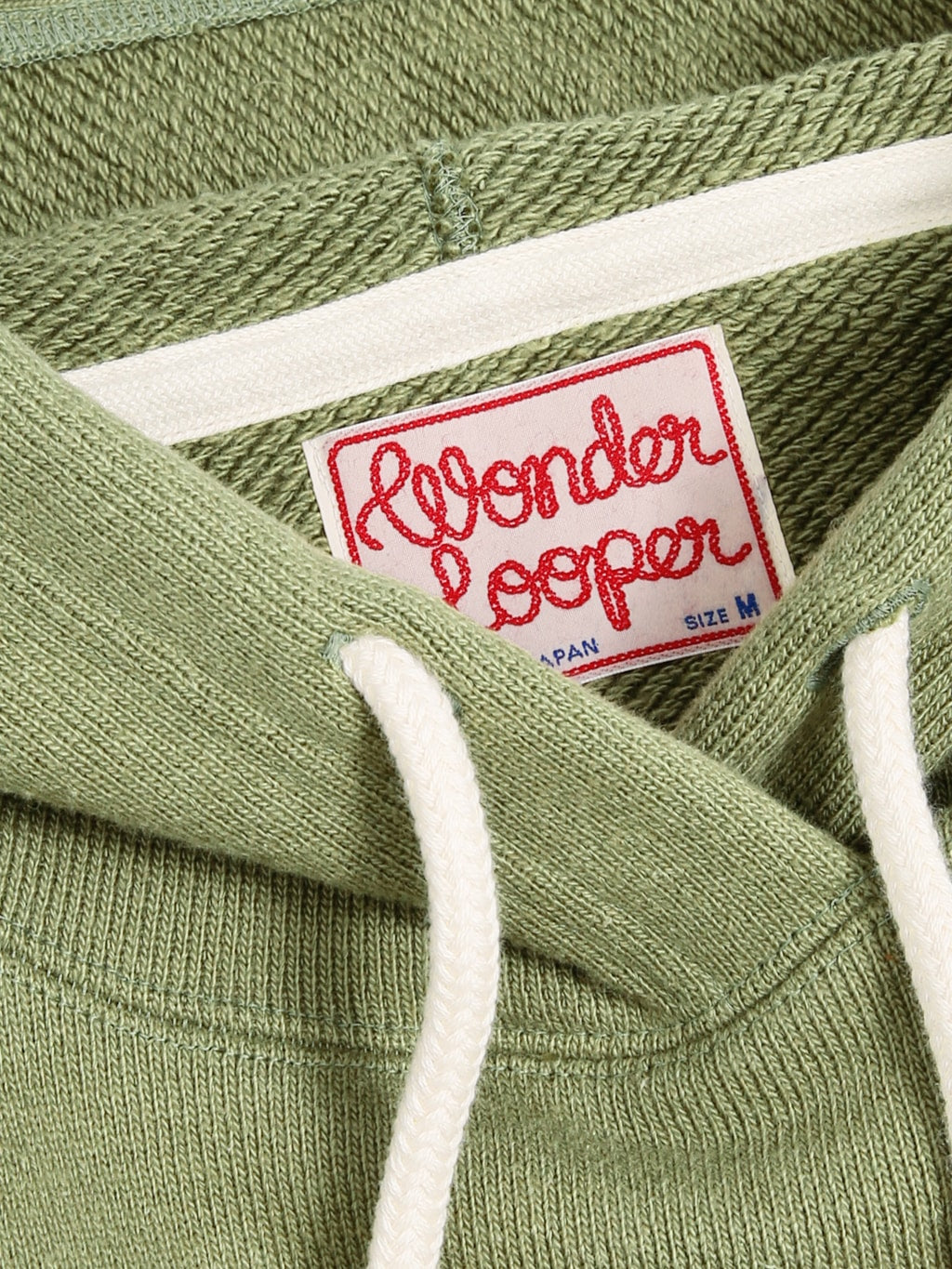 Wonder Looper Pullover Hoodie 876gsm Double Heavyweight French Terry Sage