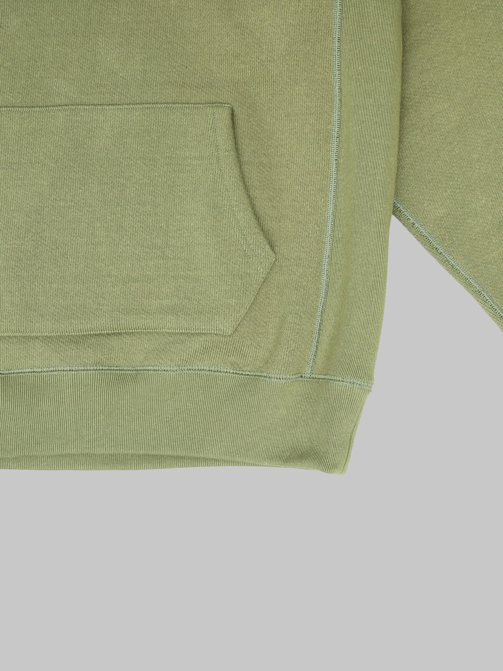 Wonder Looper Pullover Hoodie 876gsm Double Heavyweight French Terry Sage