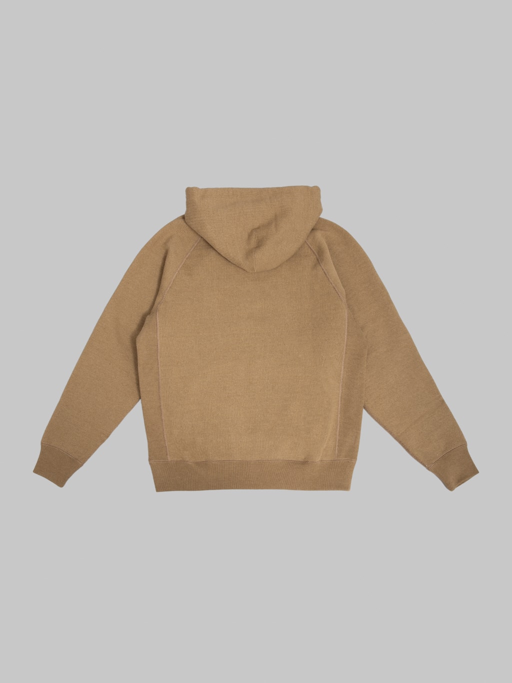 Wonder Looper Pullover Hoodie Iron Mordant Foxfibre® Double Heavyweight French Terry Coyote 80
