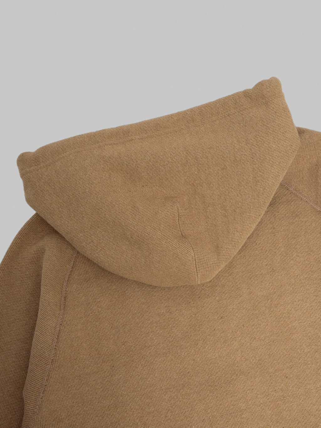 Wonder Looper Pullover Hoodie Iron Mordant Foxfibre® Double Heavyweight French Terry Coyote 80