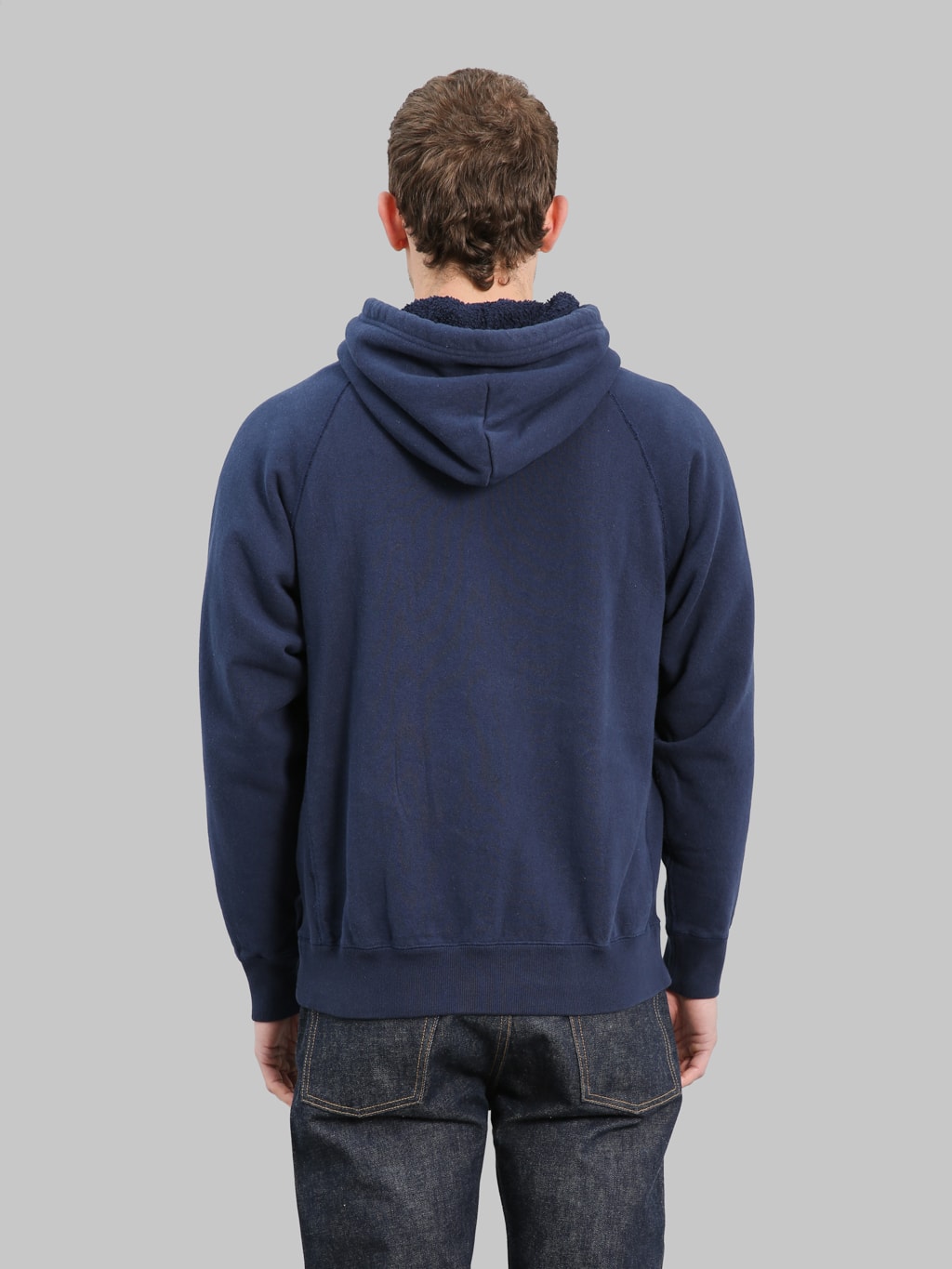 Wonder Looper Pullover Hoodie Super Looper French Terry Navy
