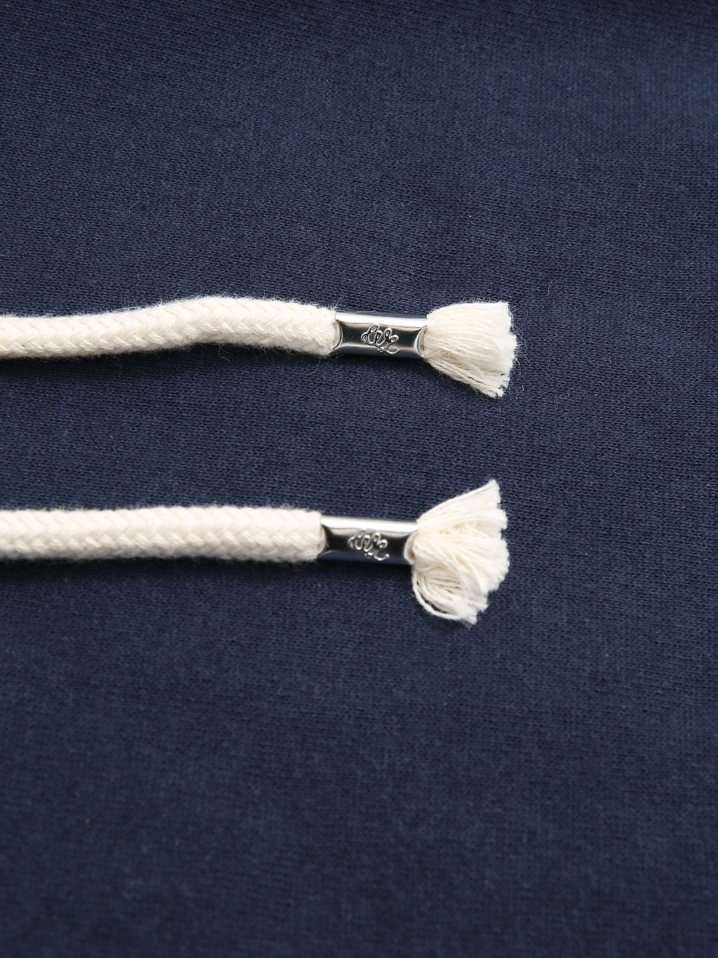 Wonder Looper Pullover Hoodie Super Looper French Terry Navy cotton cords