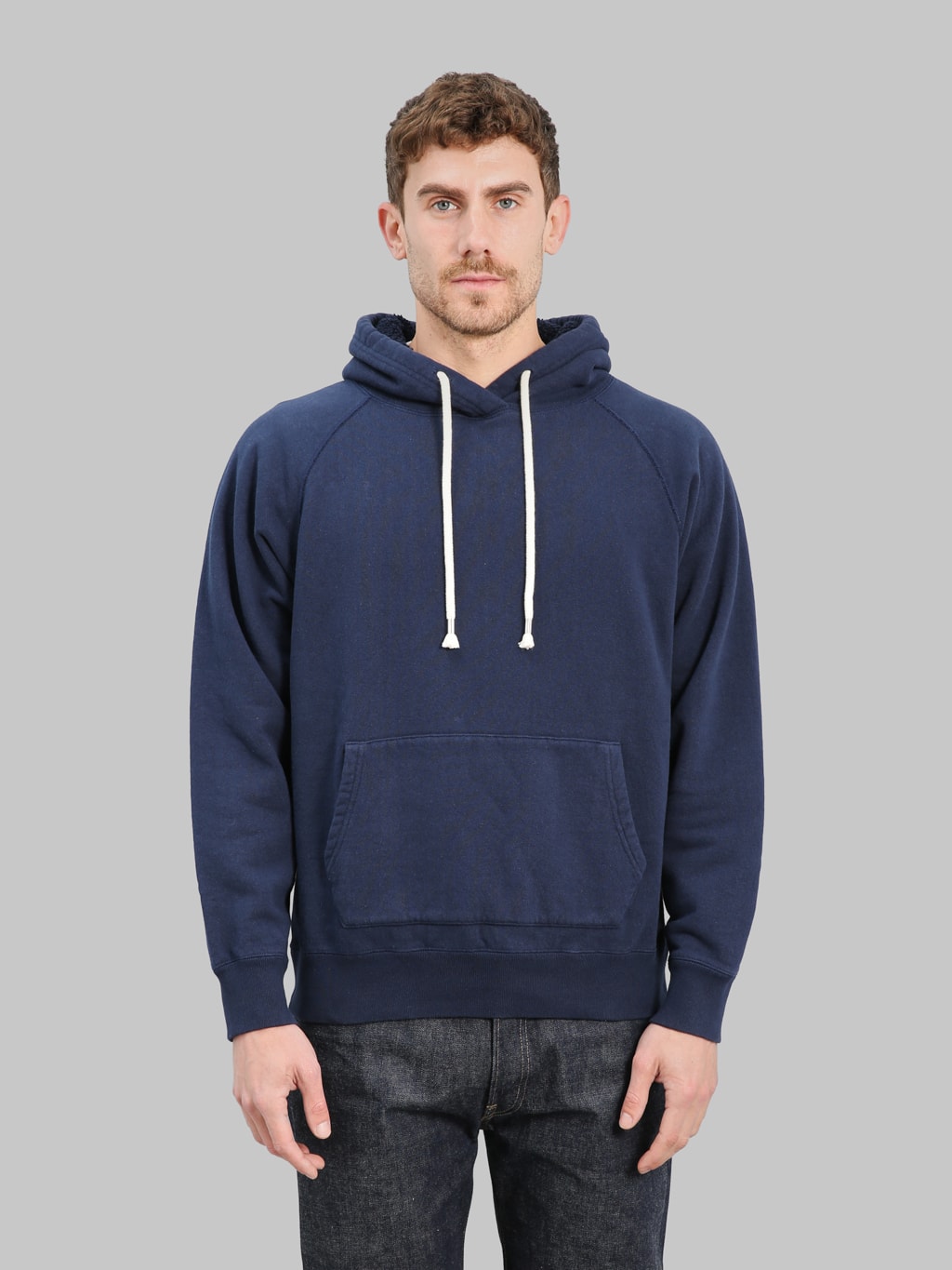 Wonder Looper Pullover Hoodie Super Looper French Terry Navy