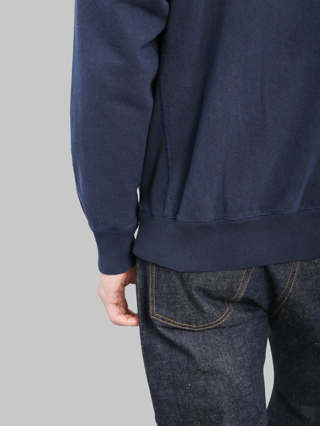 Wonder Looper Pullover Hoodie Super Looper French Terry Navy