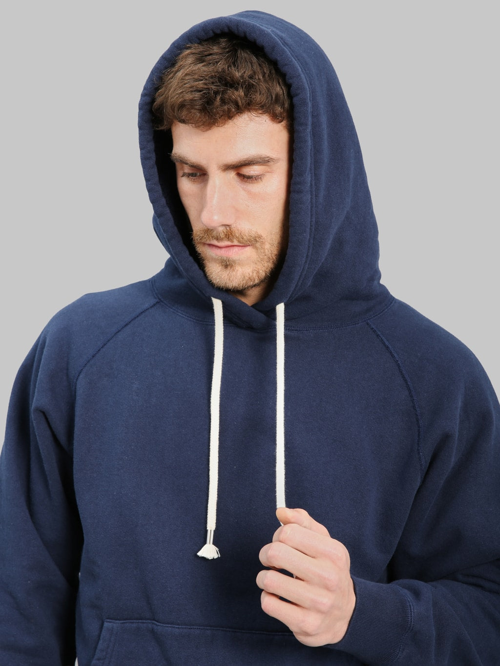 Wonder Looper Pullover Hoodie Super Looper French Terry Navy