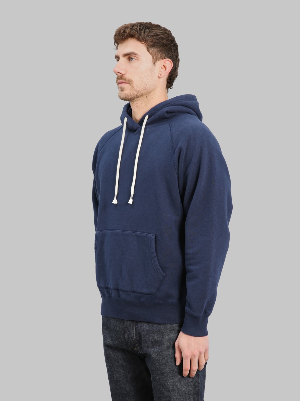 Wonder Looper Pullover Hoodie Super Looper French Terry Navy