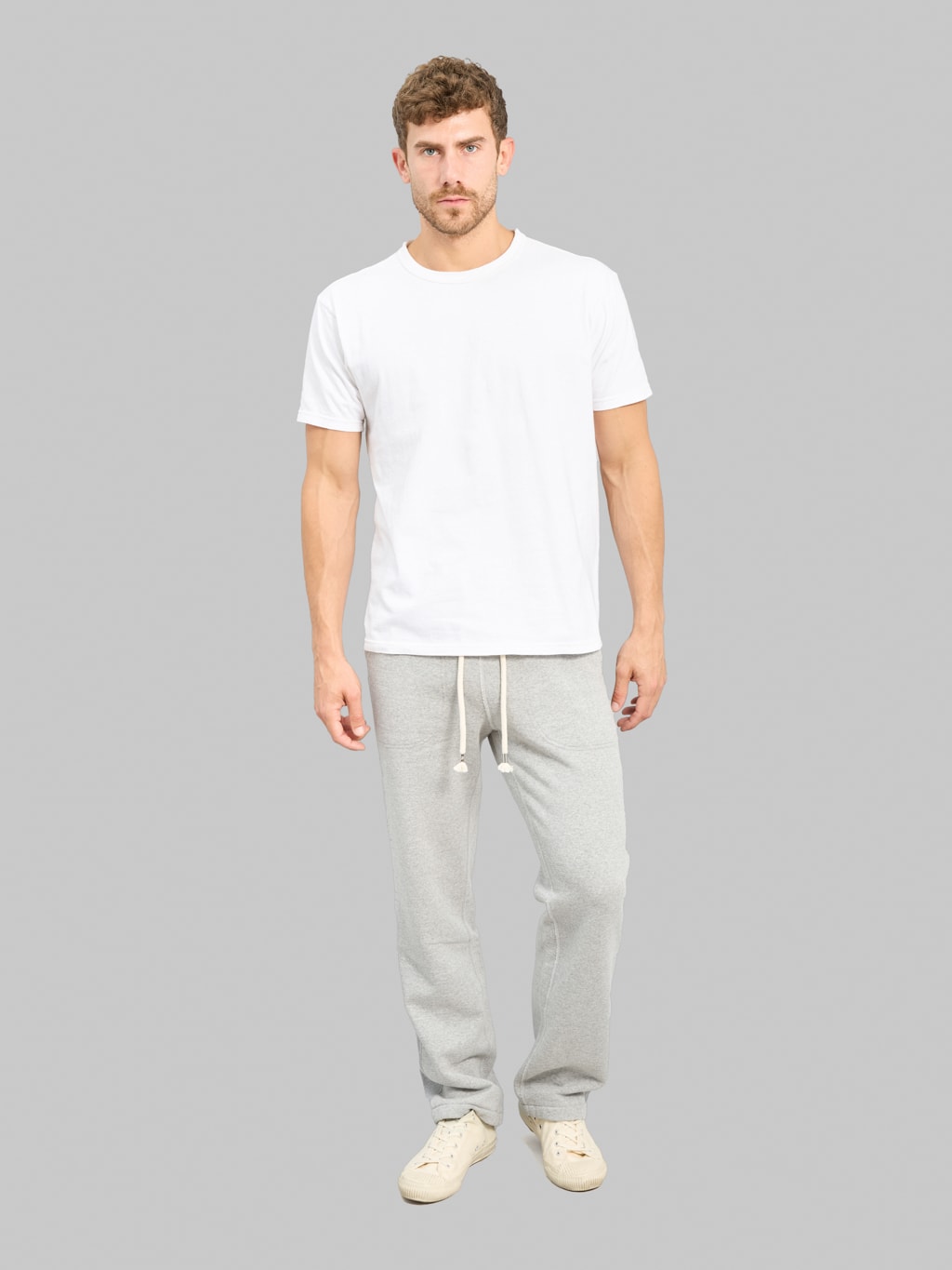 Wonder Looper Super Looper French Terry Sweatpants Heather Grey