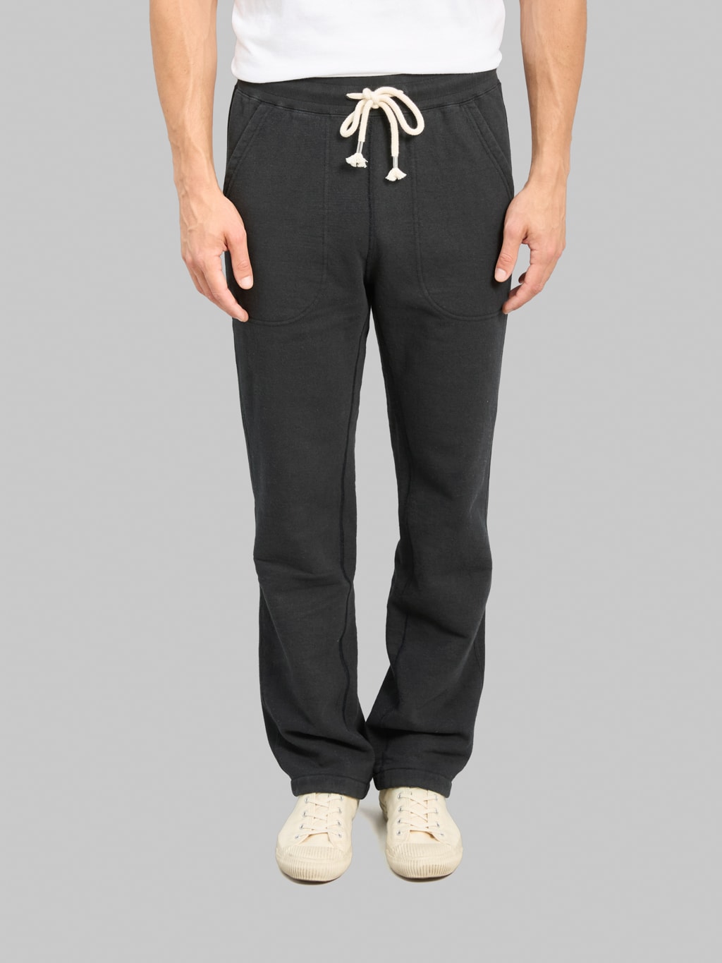 Wonder Looper Super Looper French Terry Sweatpants Sumi Black