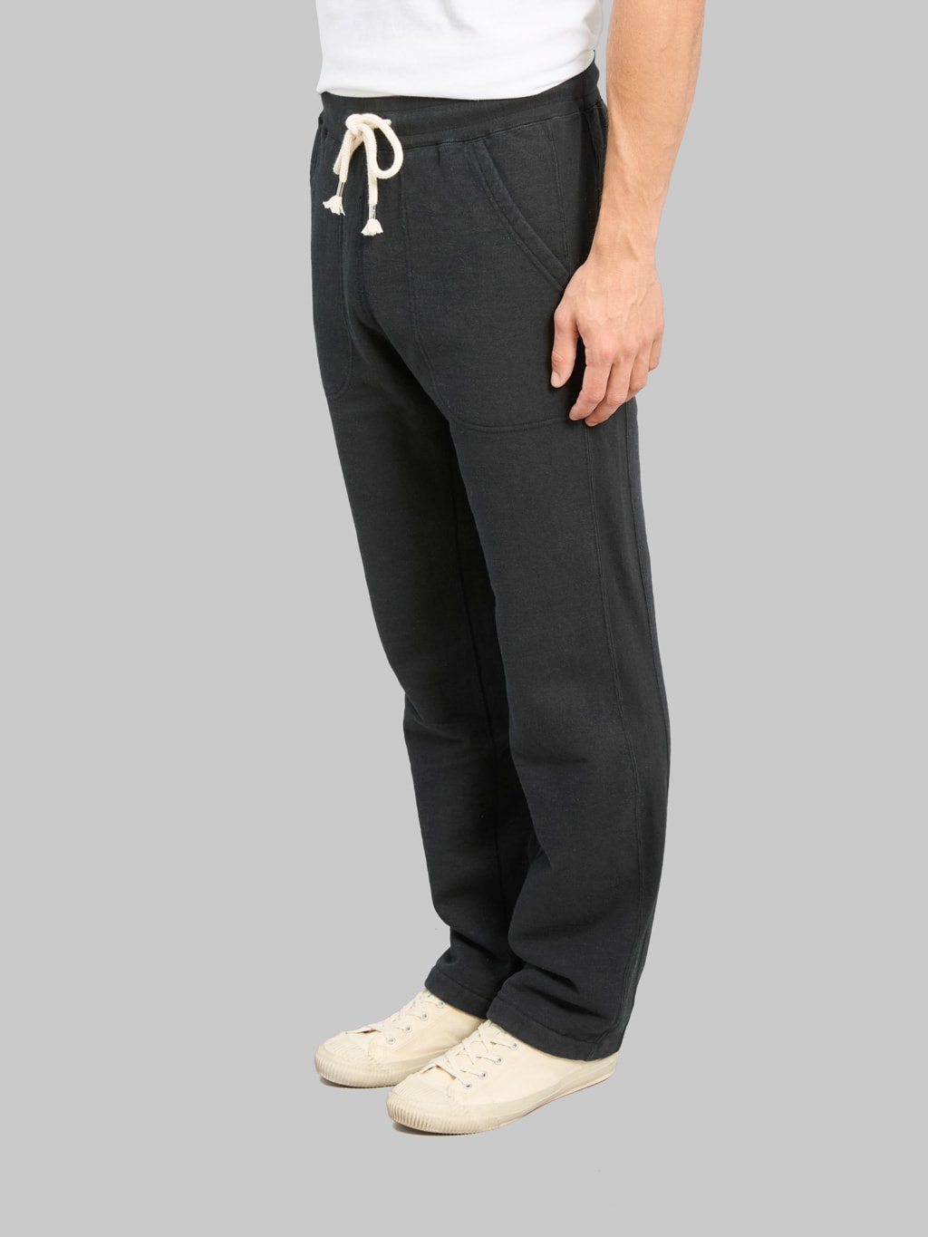 Wonder Looper Super Looper French Terry Sweatpants Sumi Black