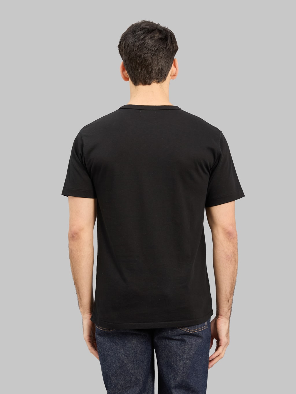 Redcast Heritage x Wonder Looper Suvin Gold Tsuriami T-Shirt Black - Redcast Heritage Co.