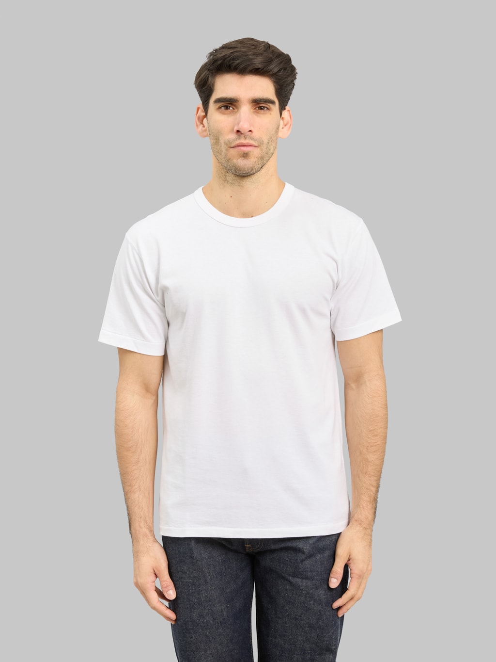 Redcast Heritage x Wonder Looper Suvin Gold Tsuriami T-Shirt White - Redcast Heritage Co.