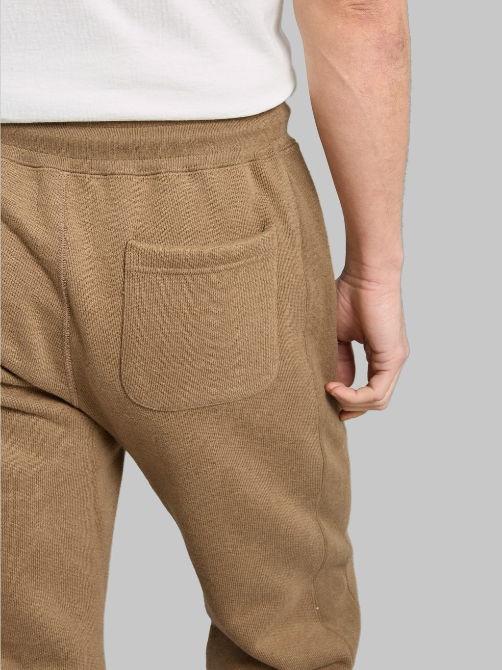 Wonder Looper Sweatpants Iron Mordant Foxfibre® Double Heavyweight French Terry Coyote 80