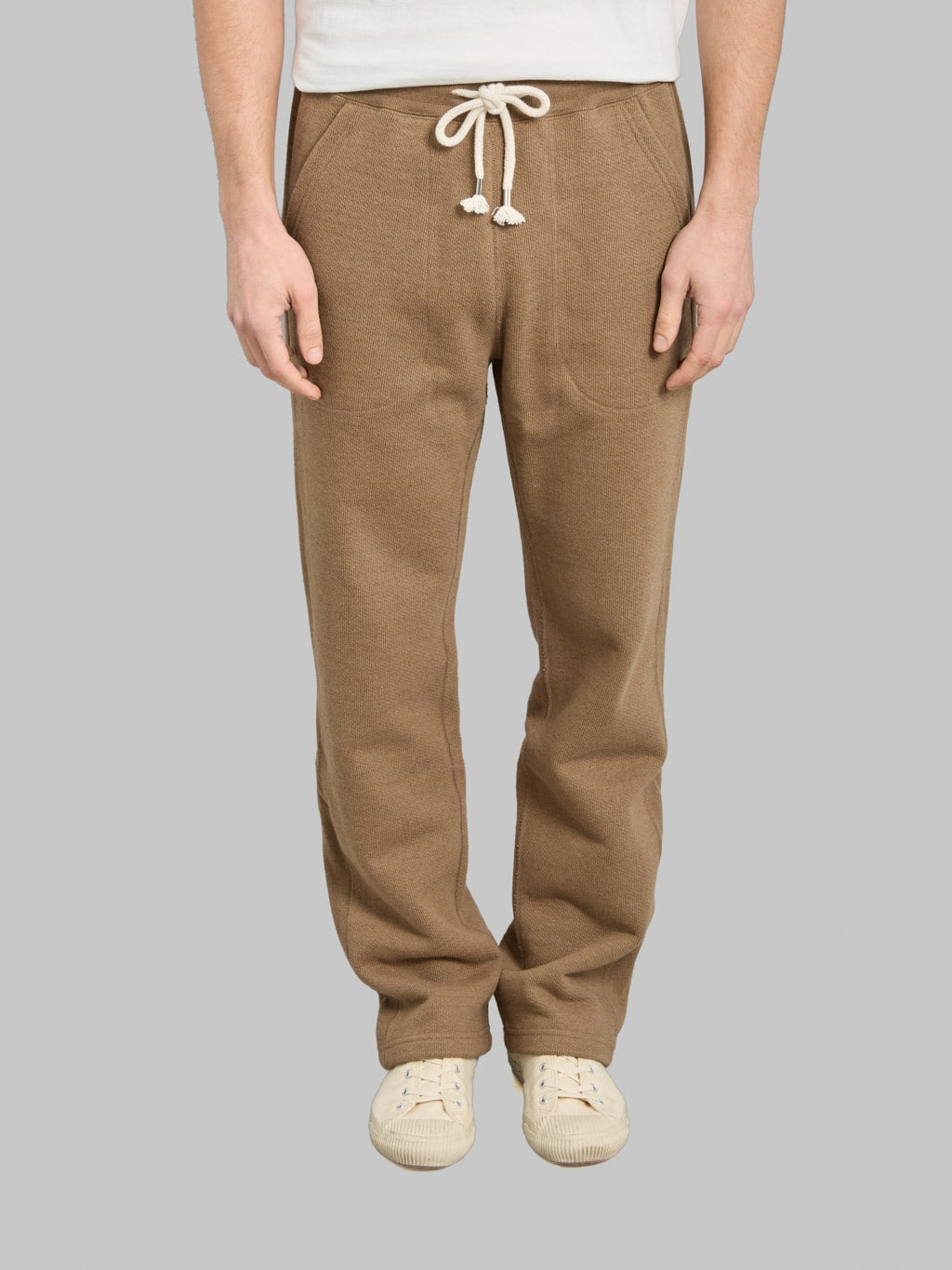 Wonder Looper Sweatpants Iron Mordant Foxfibre® Double Heavyweight French Terry Coyote 80