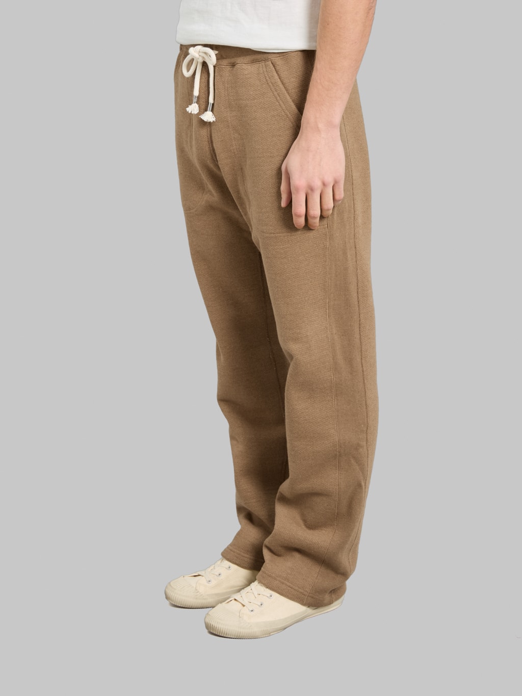 Wonder Looper Sweatpants Iron Mordant Foxfibre® Double Heavyweight French Terry Coyote 80