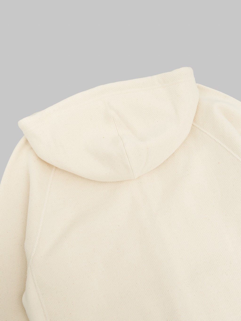 Wonder Looper Zip Hoodie 876gsm Double Heavyweight French Terry Ecru