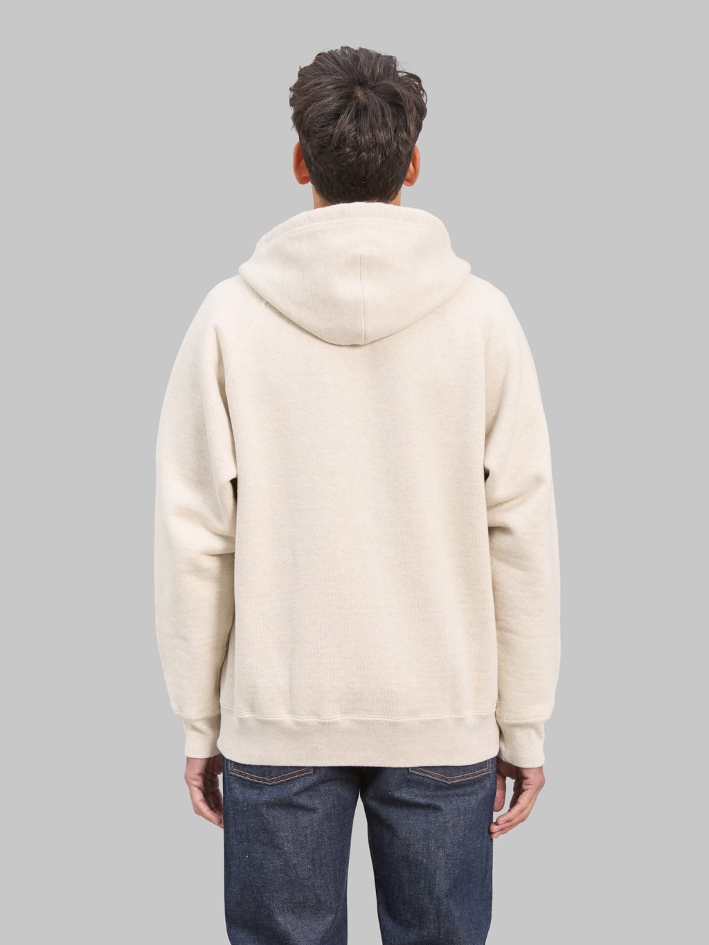 Wonder Looper Zip Hoodie 876gsm Double Heavyweight French Terry Oatmeal