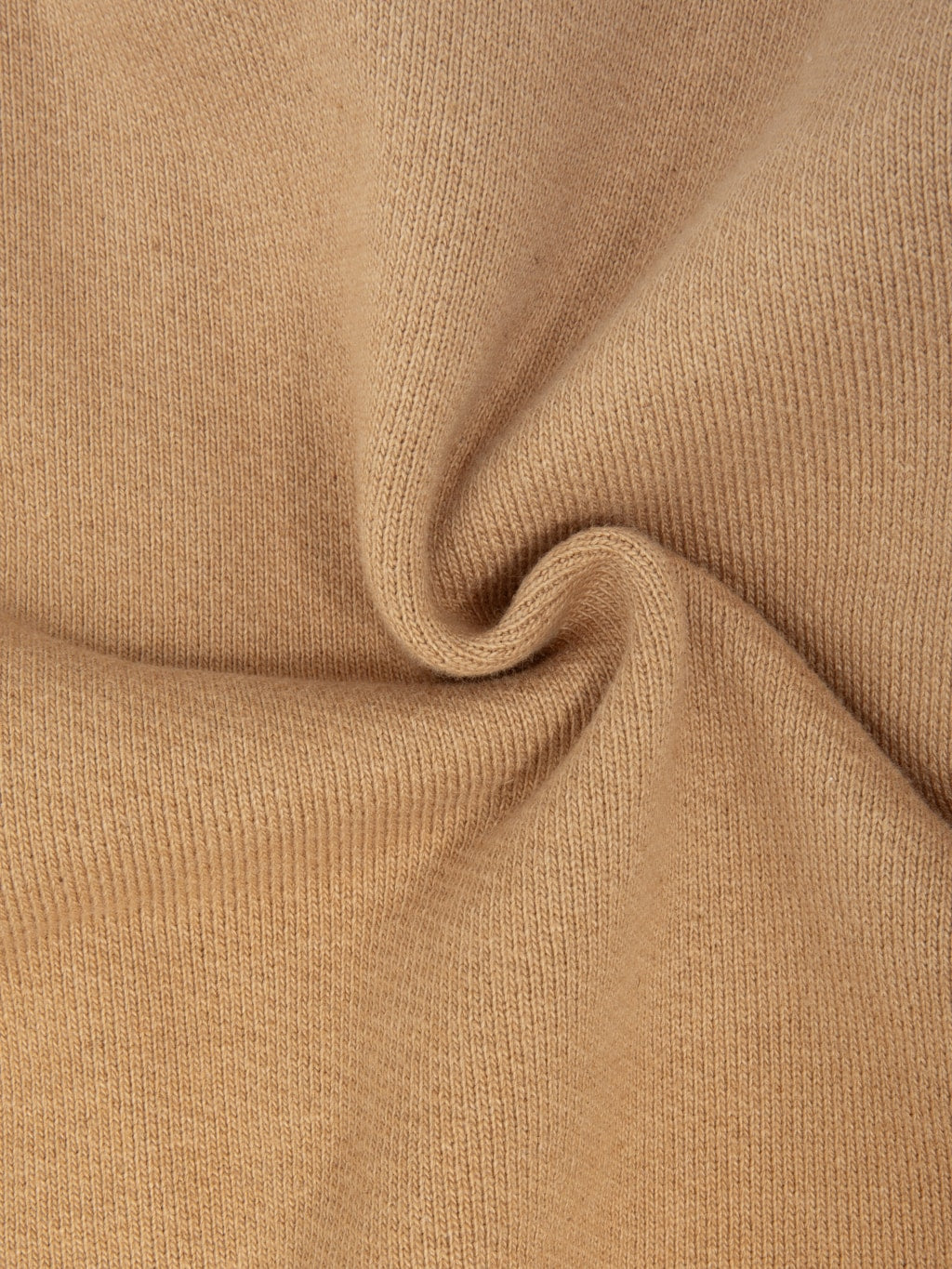 Wonder Looper Zip Hoodie Foxfibre® Double Heavyweight French Terry Coyote 80